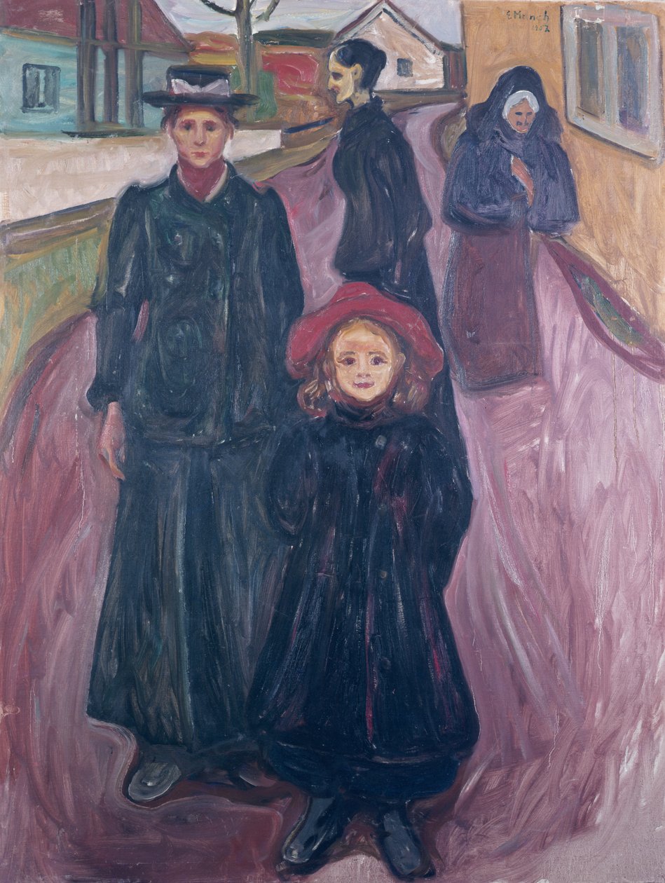 Four Ages of Life by Edvard Munch