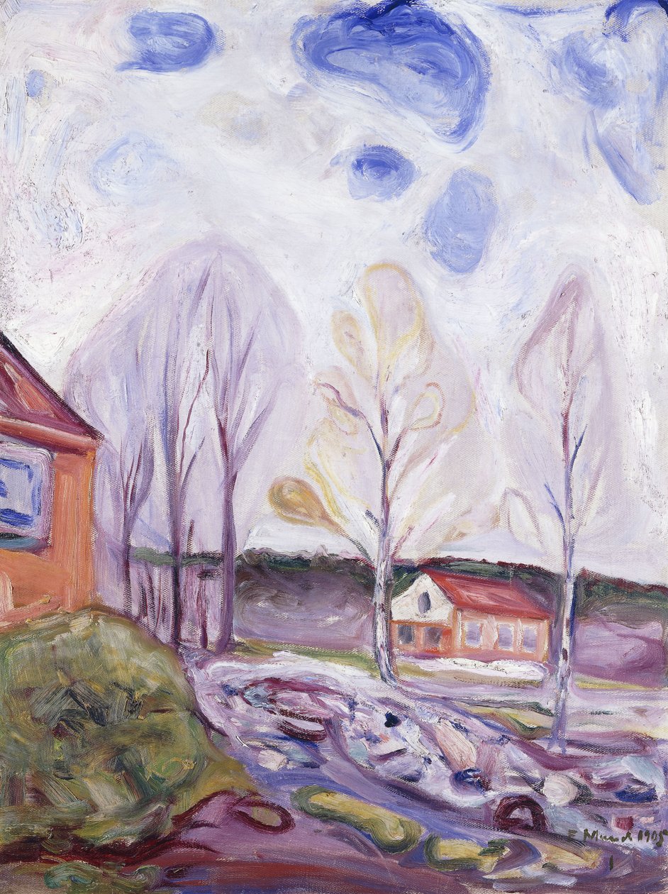 Spring in Asgarstrand by Edvard Munch