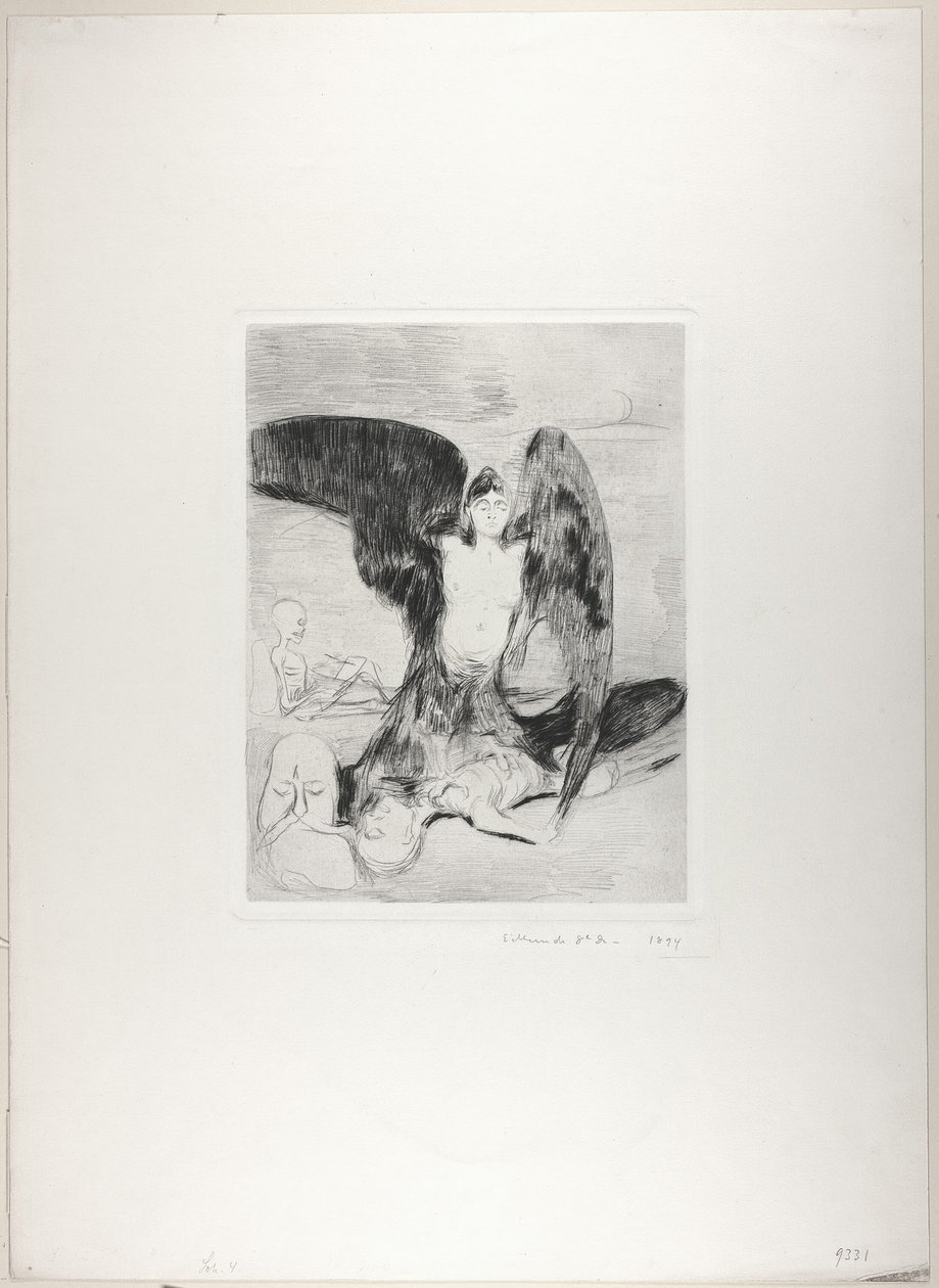 Harpy by Edvard Munch