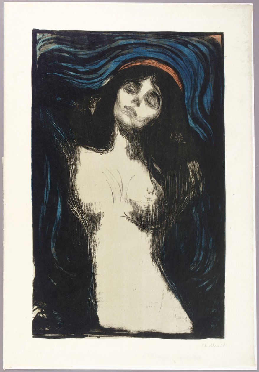 Madonna by Edvard Munch