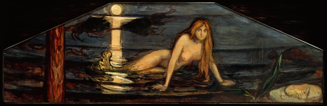 Mermaid by Edvard Munch