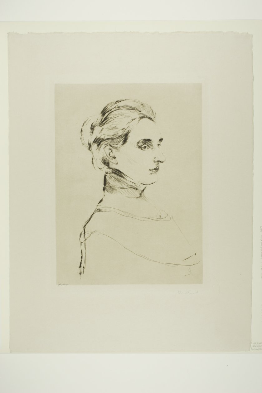 Mrs. Marie Linde by Edvard Munch