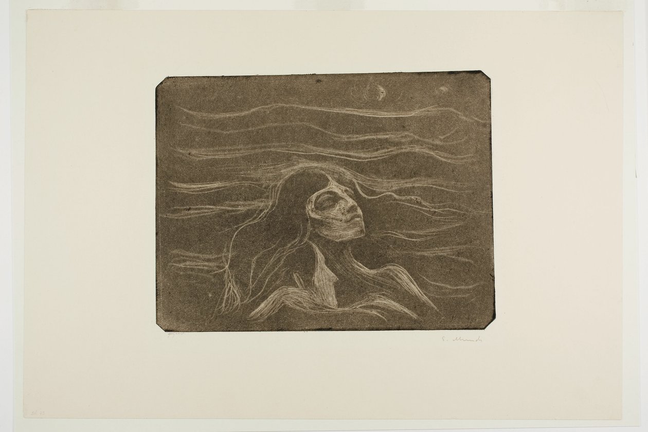 On the Waves of Love by Edvard Munch