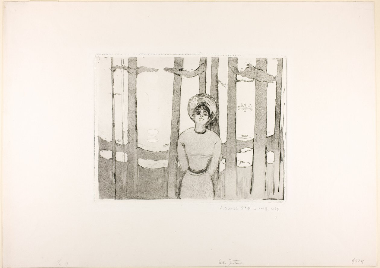 Summernight. The Voice by Edvard Munch