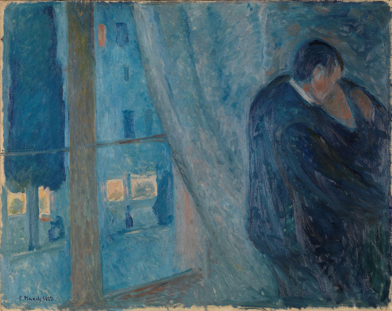 The Kiss by Edvard Munch