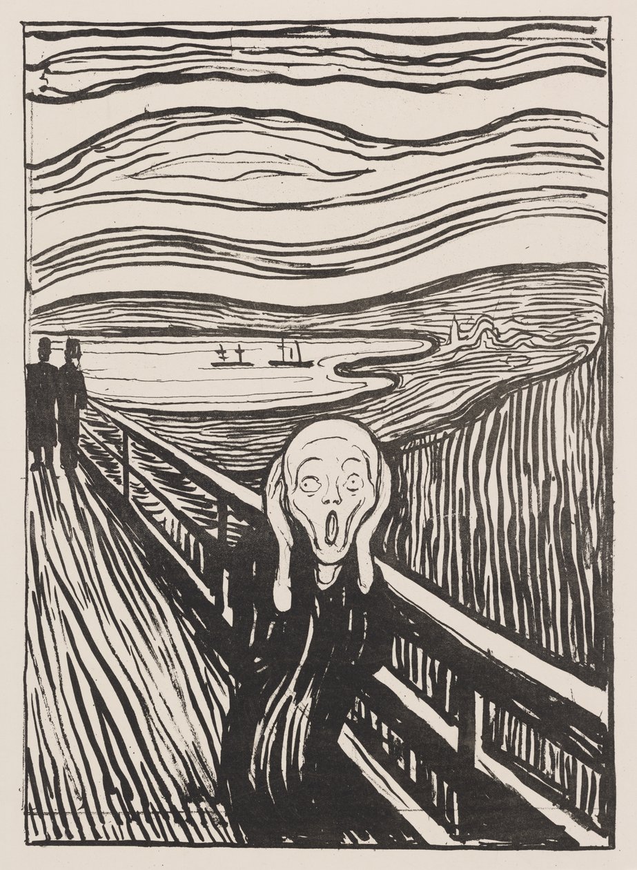 The Scream by Edvard Munch
