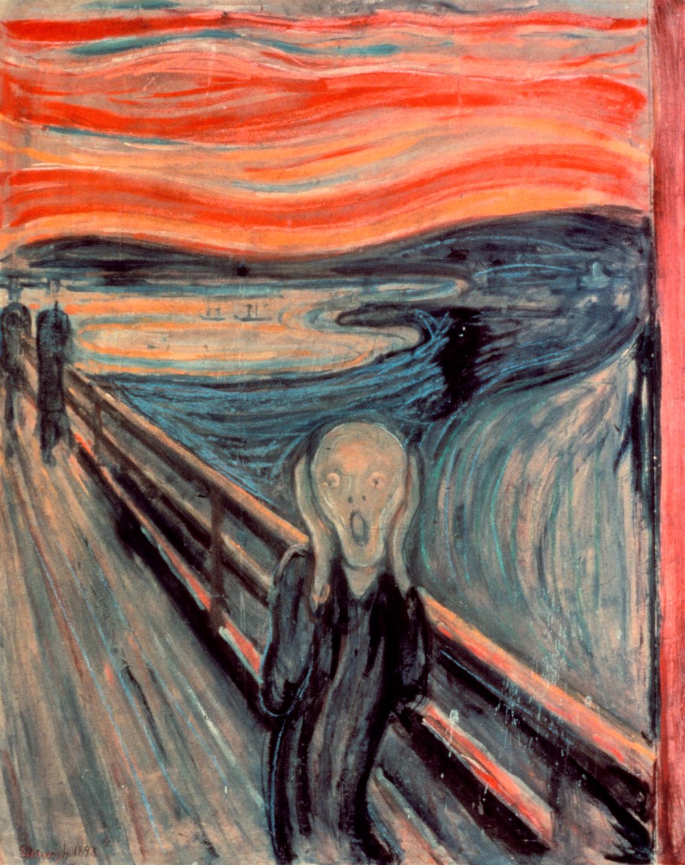 The Scream by Edvard Munch