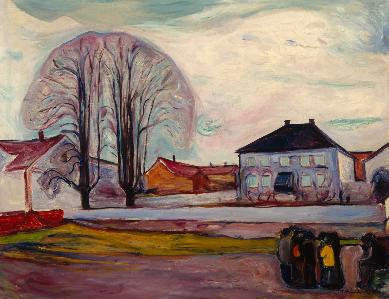 The House by the Beach by Edvard Munch