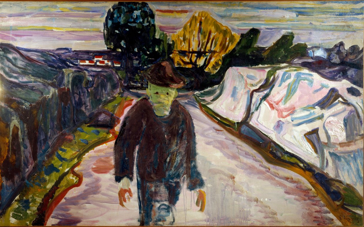The Murderer by Edvard Munch