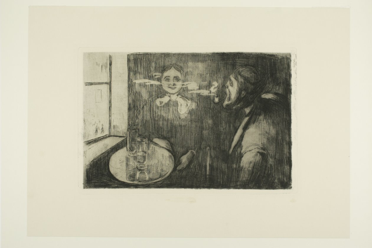 Tête-à-tête by Edvard Munch