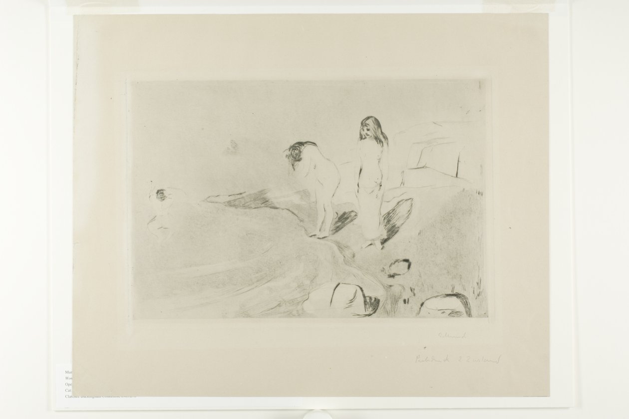 Women Bathing by Edvard Munch
