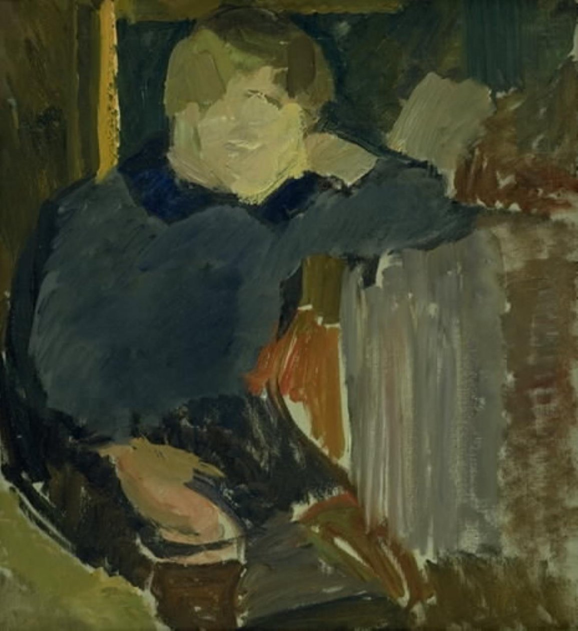 Portrait of a Boy by Edvard Weie