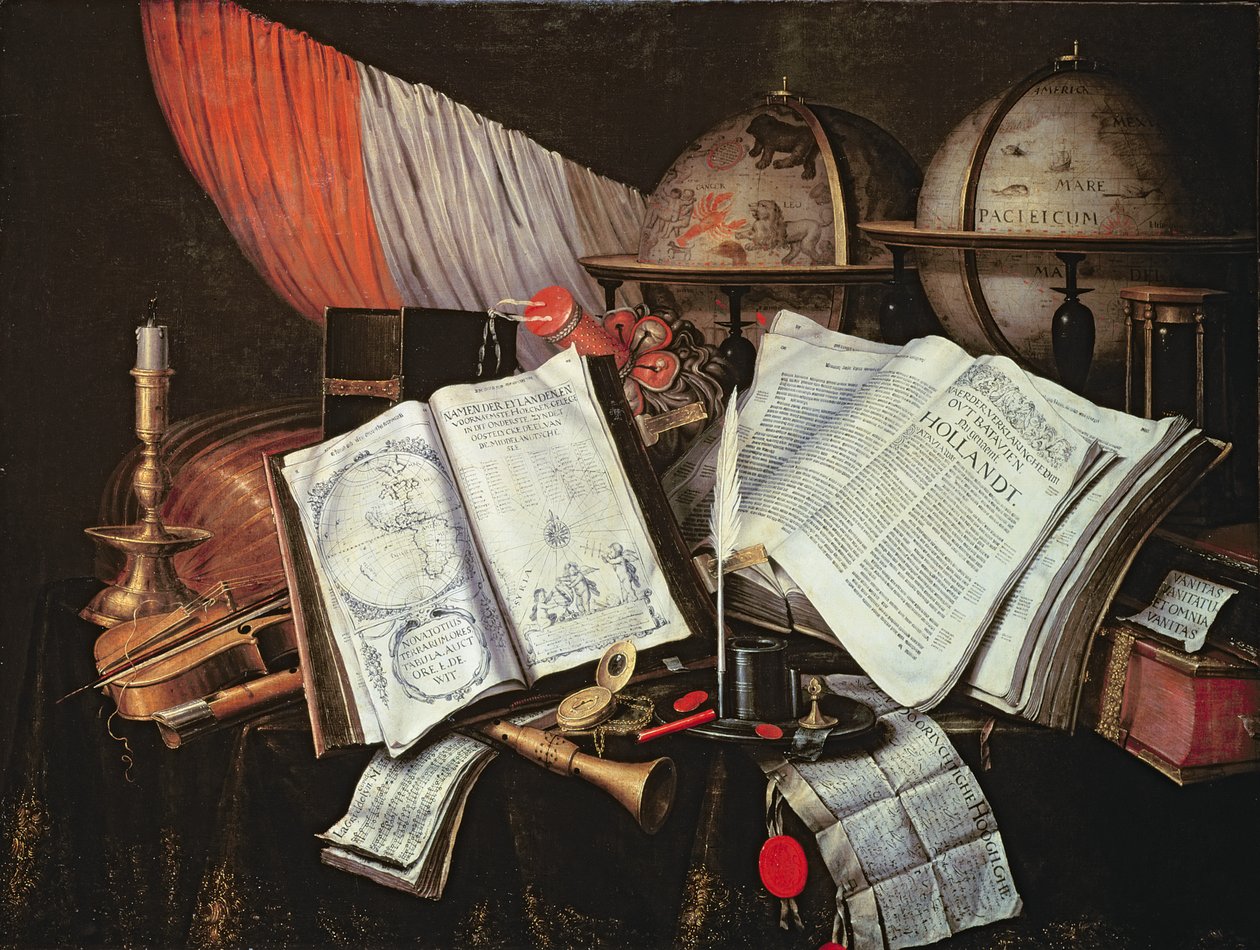Vanitas by Edwaert Colyer or Collier