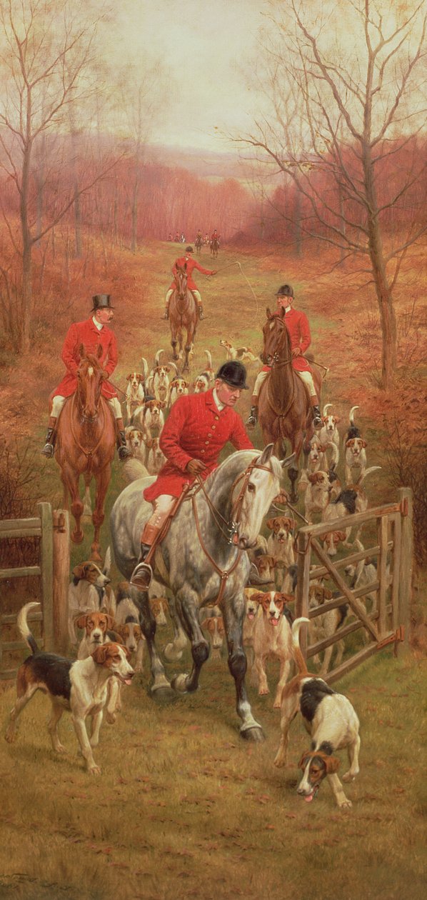 On the Scent, 1906 by Edward Algernon Stuart Douglas