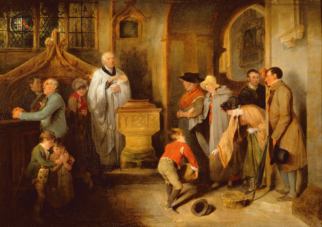 The Christening by Edward Bird