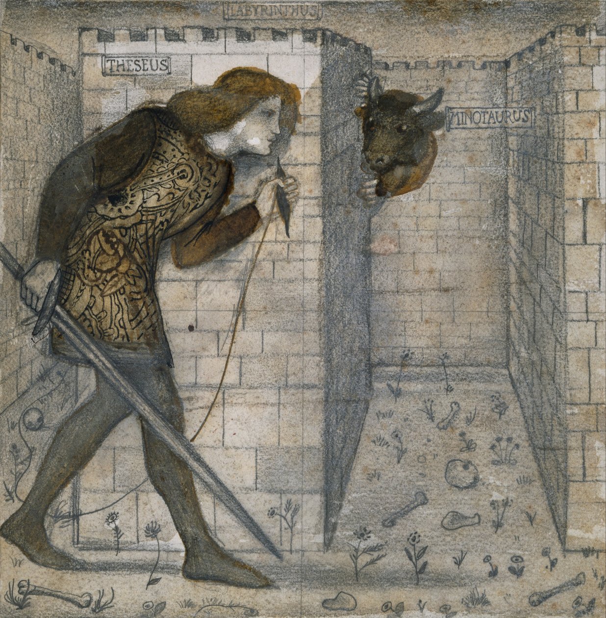 Tile Design by Edward Burne Jones