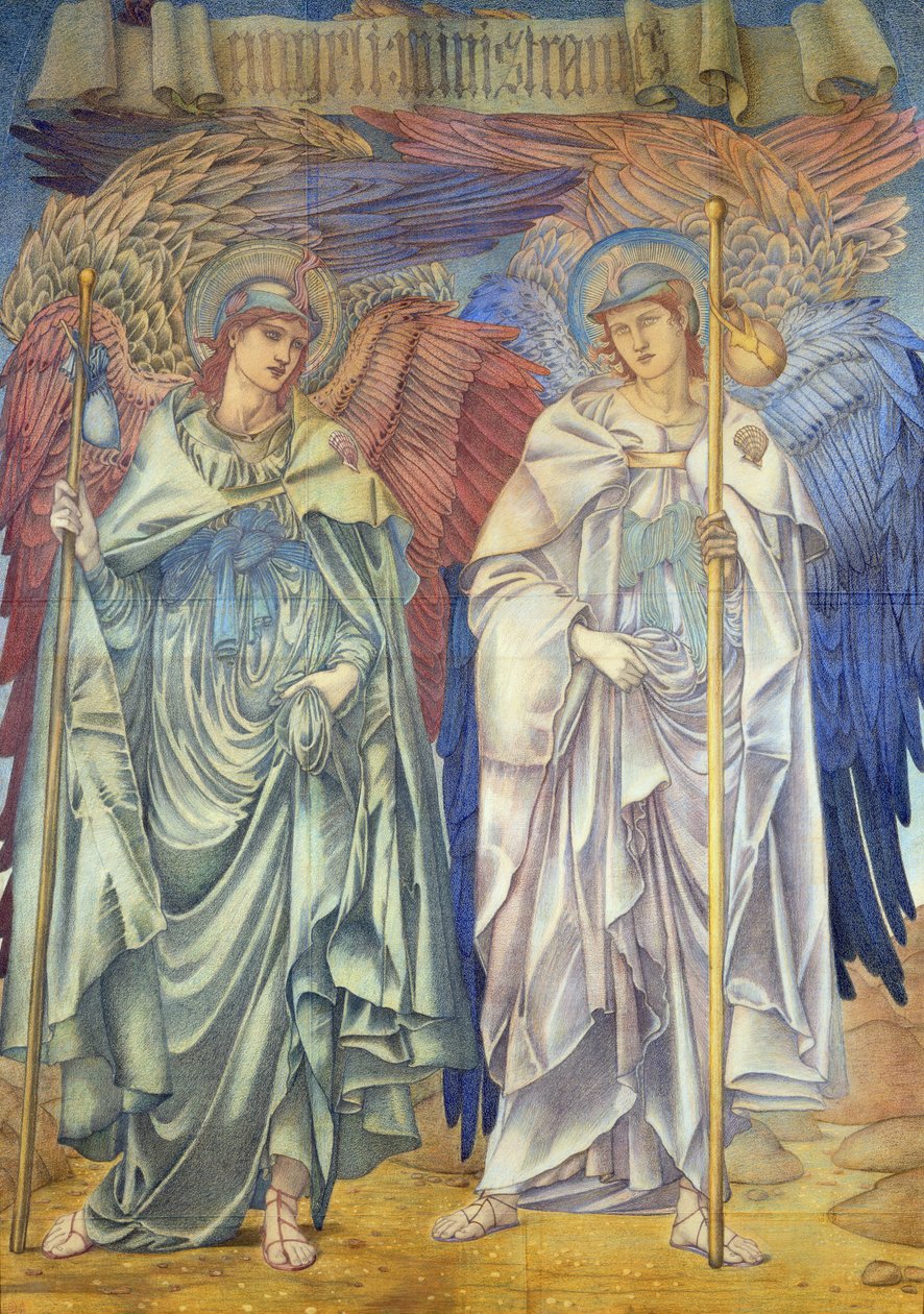 Angeli Ministrantes by Edward Burne Jones