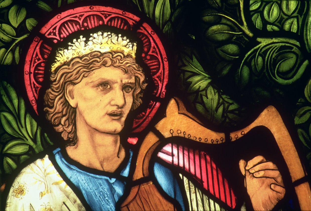 King David by Edward Burne Jones