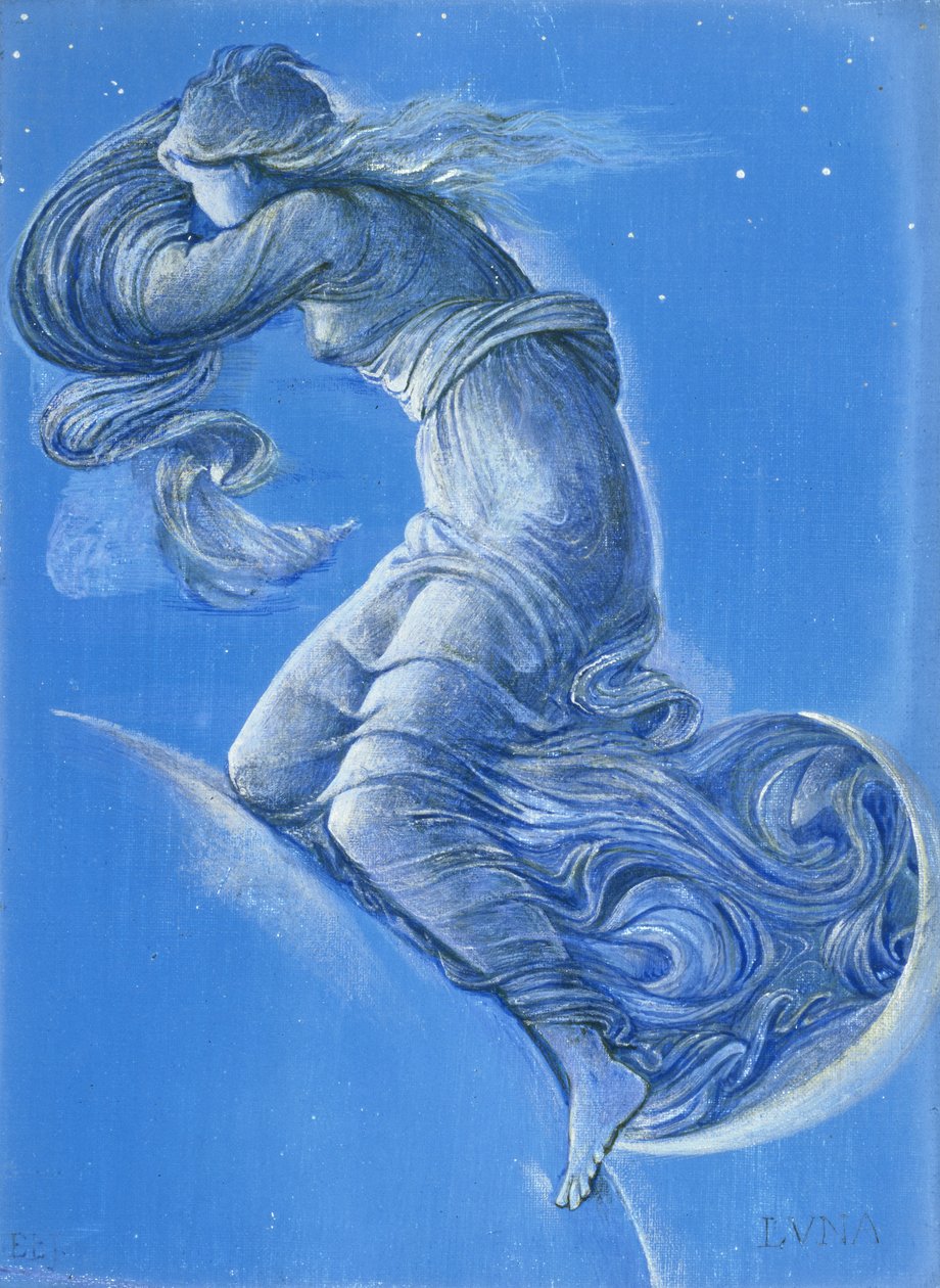 Luna by Edward Burne Jones
