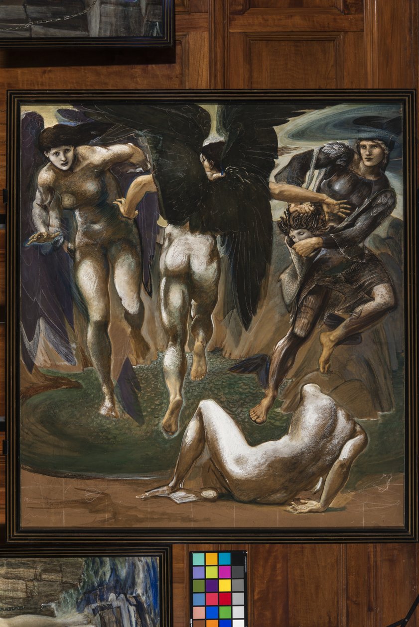 The Death of Medusa II by Edward Burne Jones