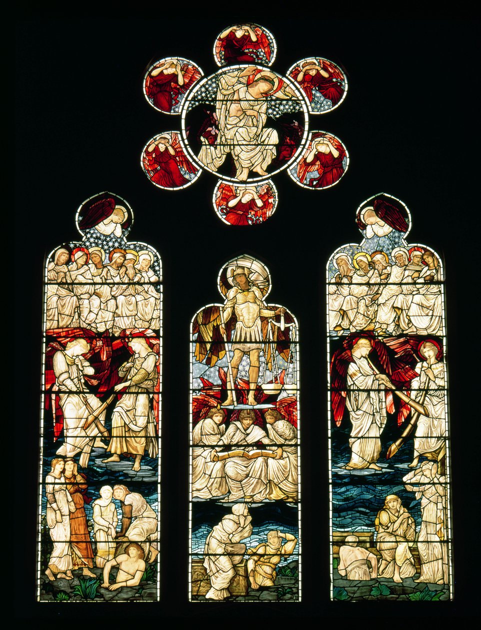 The Last Judgement (stained glass) by Edward Burne Jones