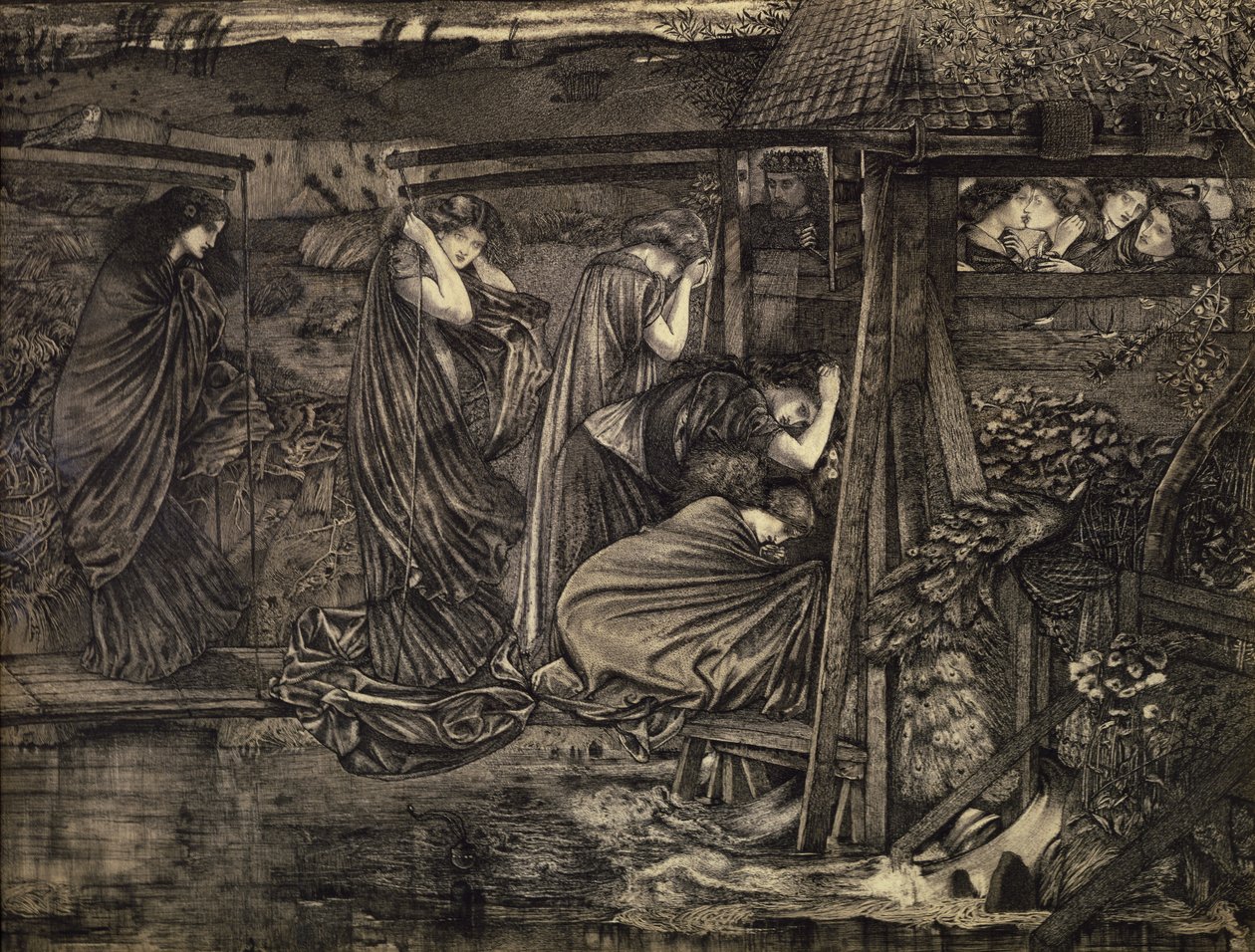 The Wise and Foolish Virgins by Edward Burne Jones