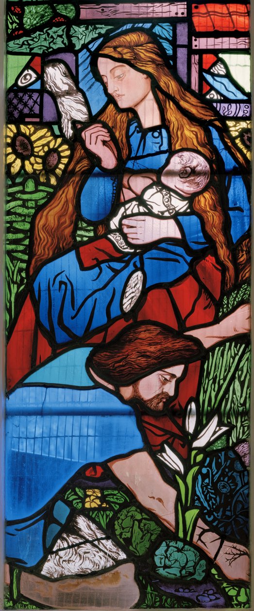 Adam and Eve after the Fall, 1857 by Edward Burne Jones