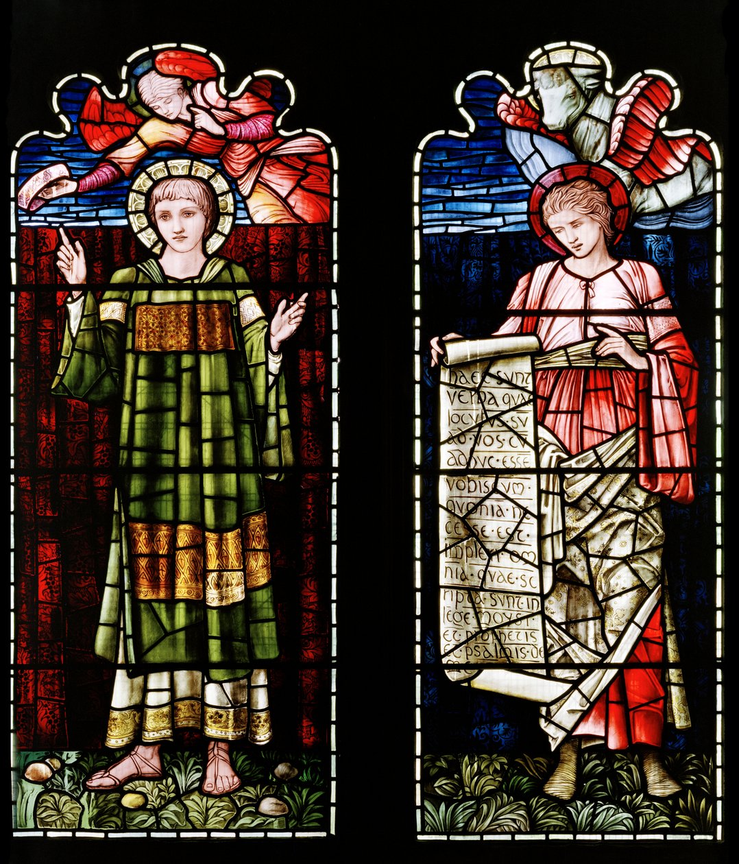 St Stephen & St Luke by Edward Burne Jones