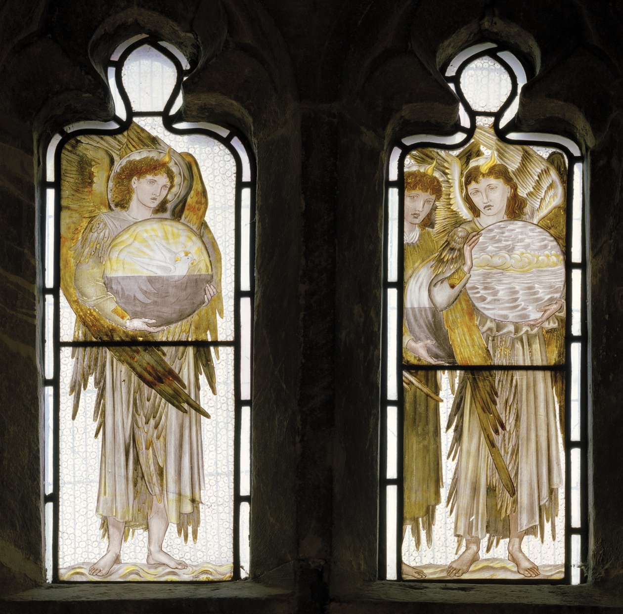 The Days Of Creation (detail) by Edward Burne Jones