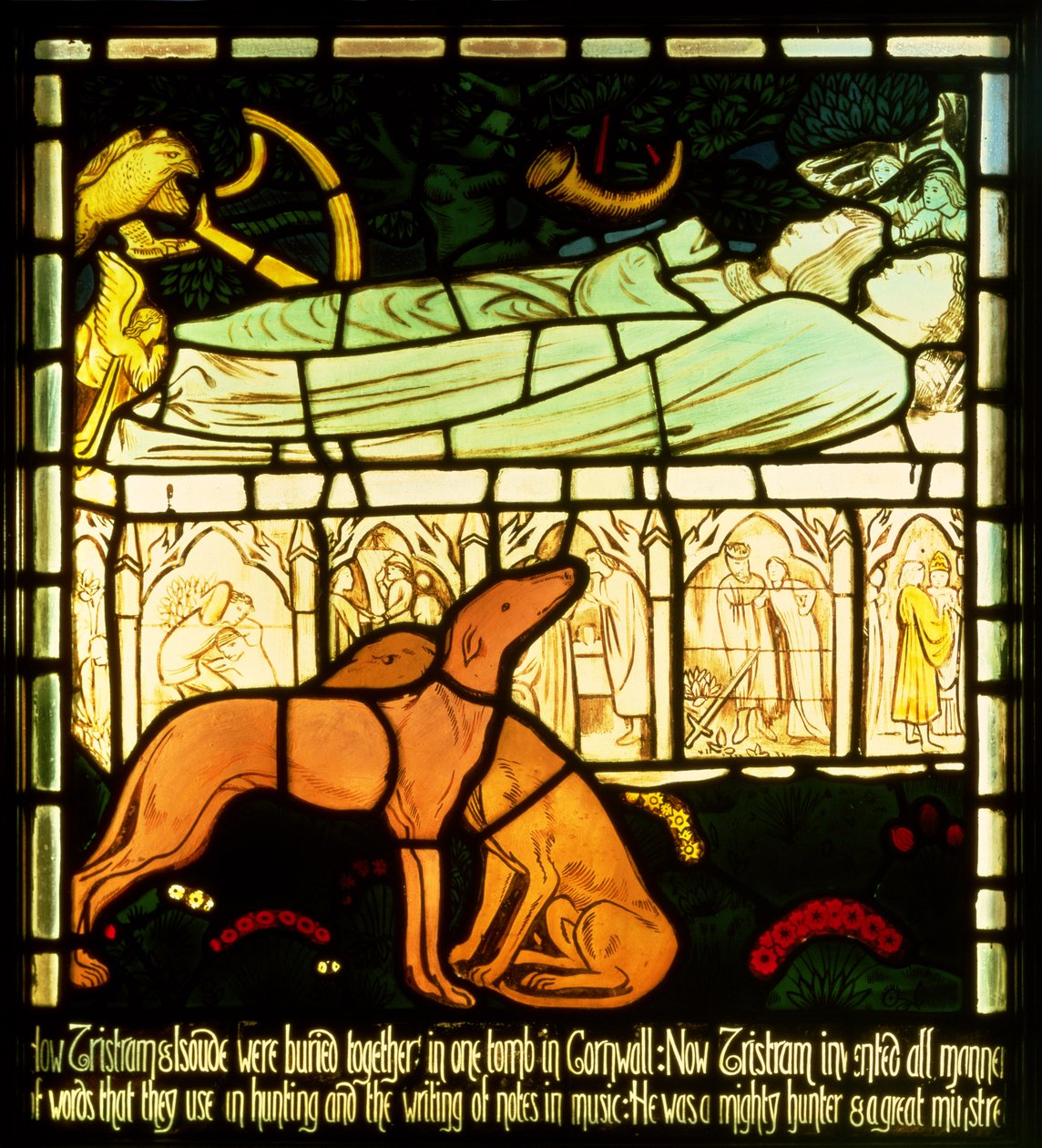 The Tomb of Tristan and Isolde the Fair, from 