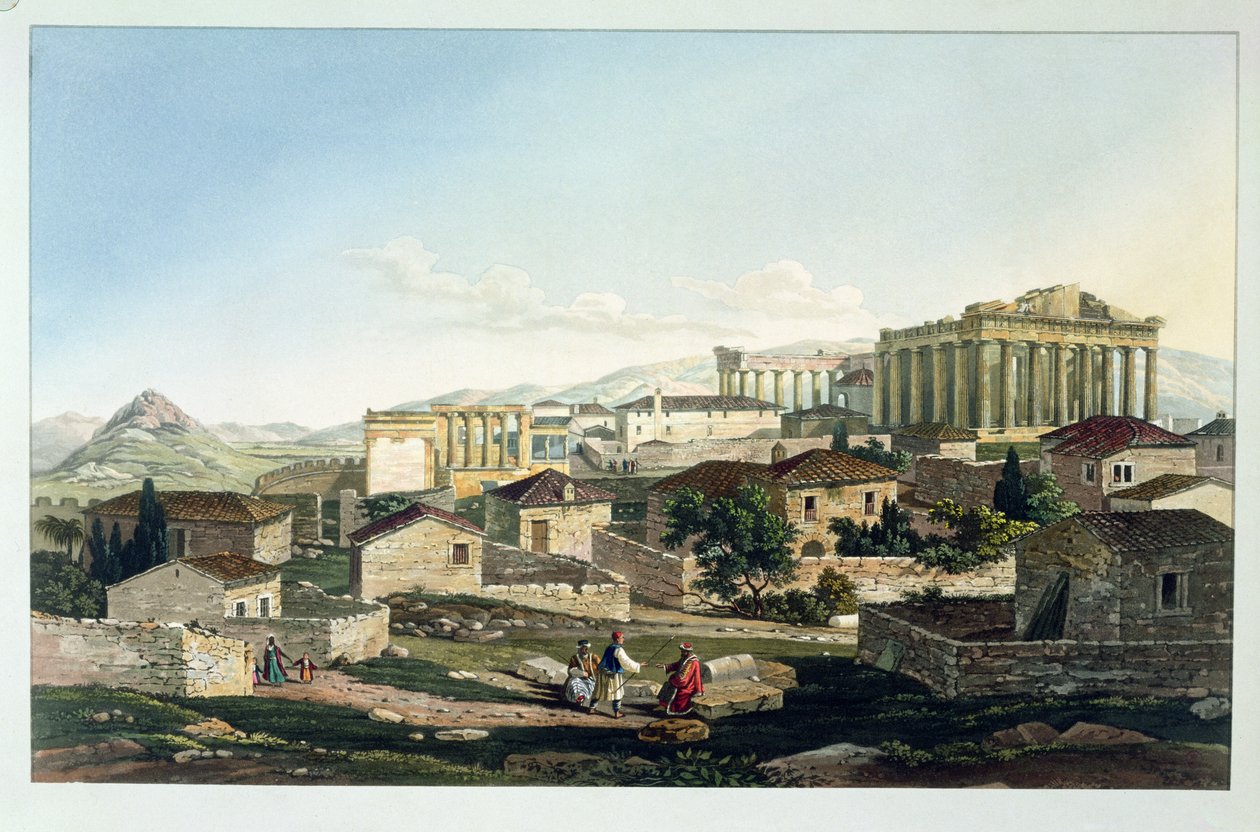 The West Front of the Parthenon, Plate 19 from Part 4 of 