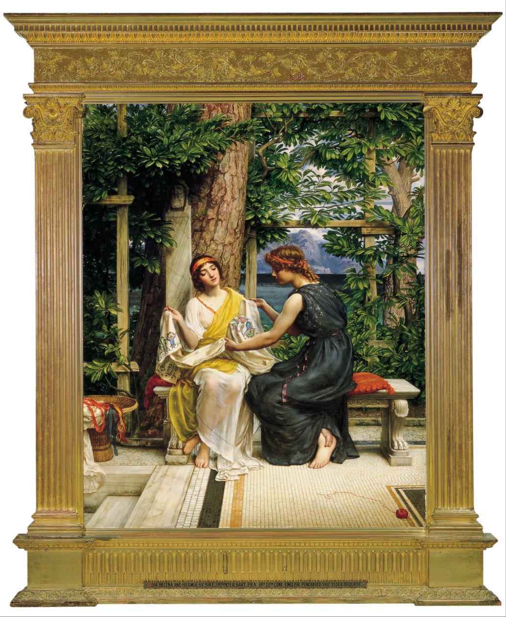 Helena and Hermia by Edward John Poynter