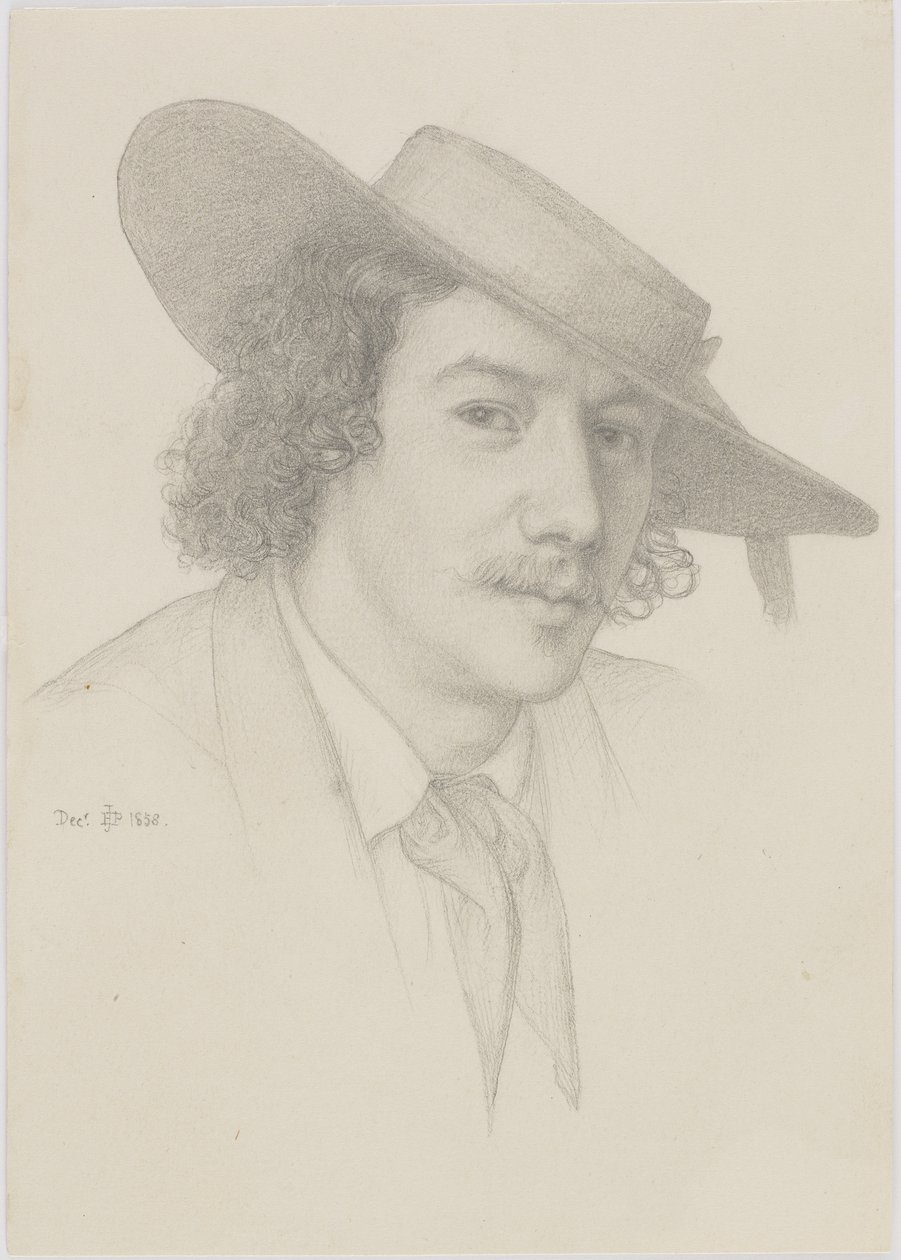 Portrait of Whistler by Edward John Poynter