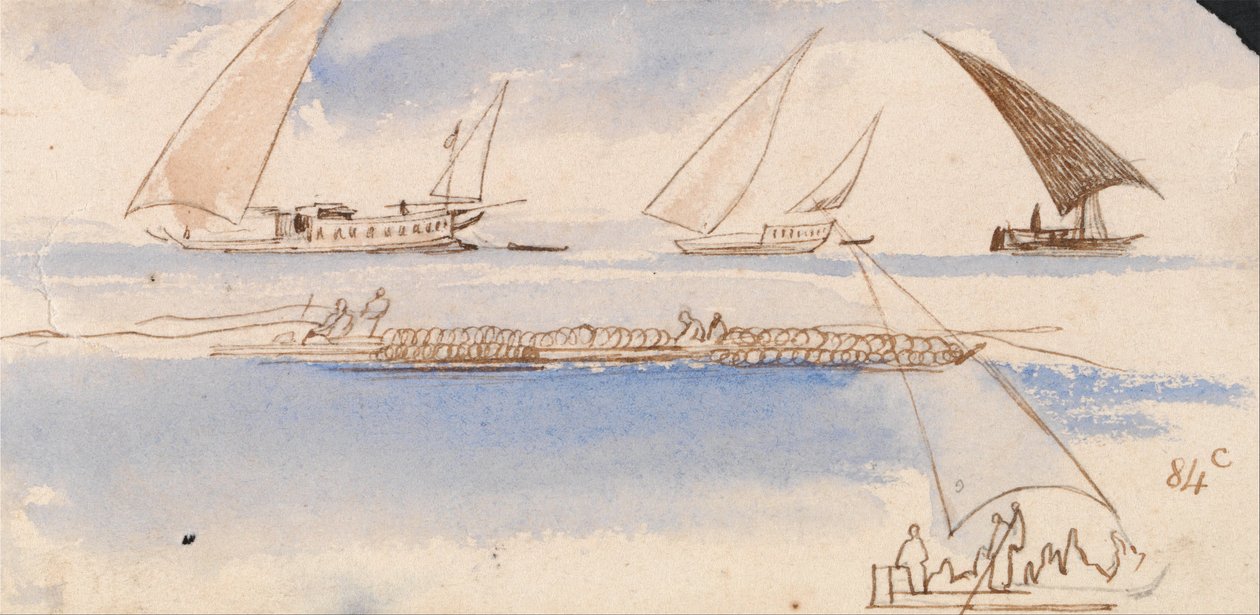 Boats by Edward Lear