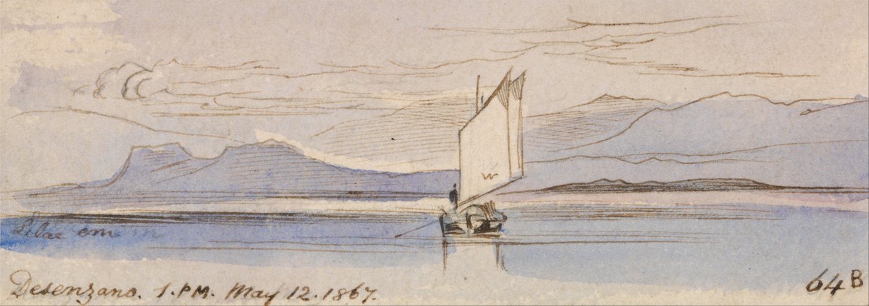 Desenzano by Edward Lear
