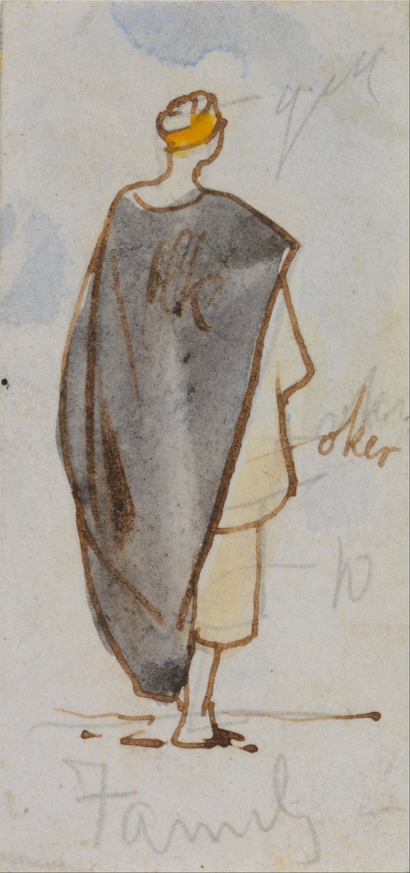 Egyptian Man by Edward Lear