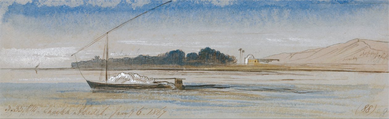 Sheikh Abadeh by Edward Lear