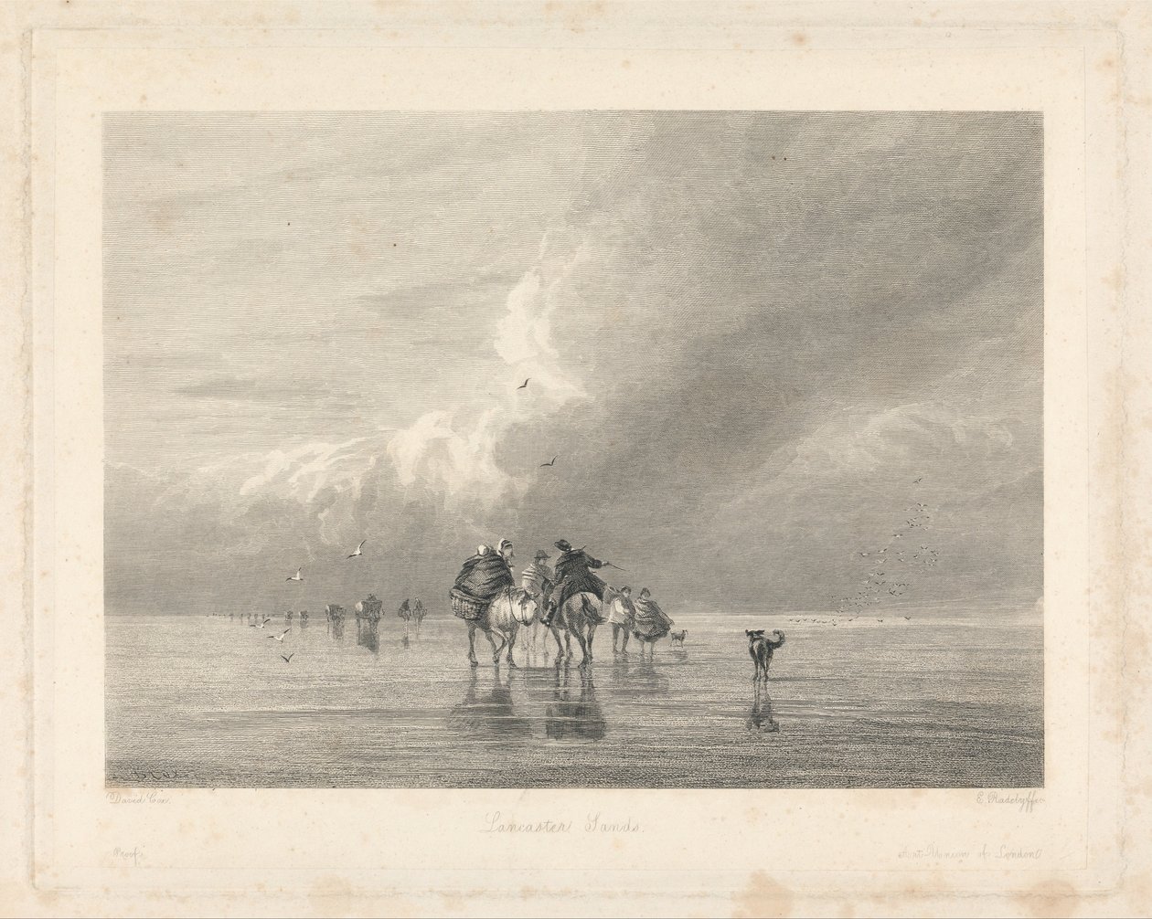 Lancaster Sands by Edward Radclyffe