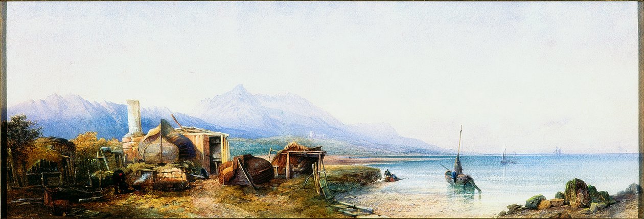 Coastal Scene by Edward Richardson