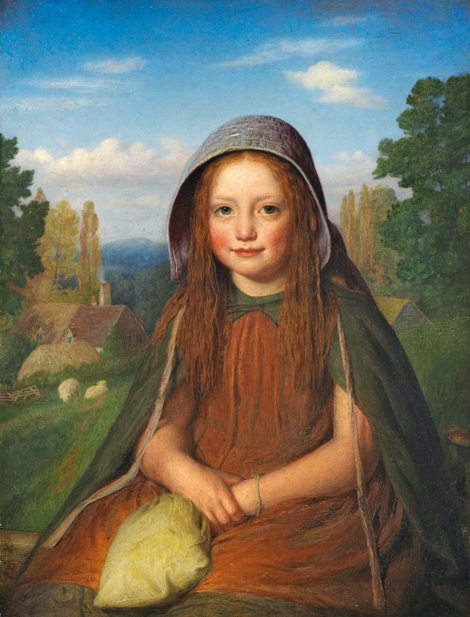 A Girl by Edward Thompson Davis