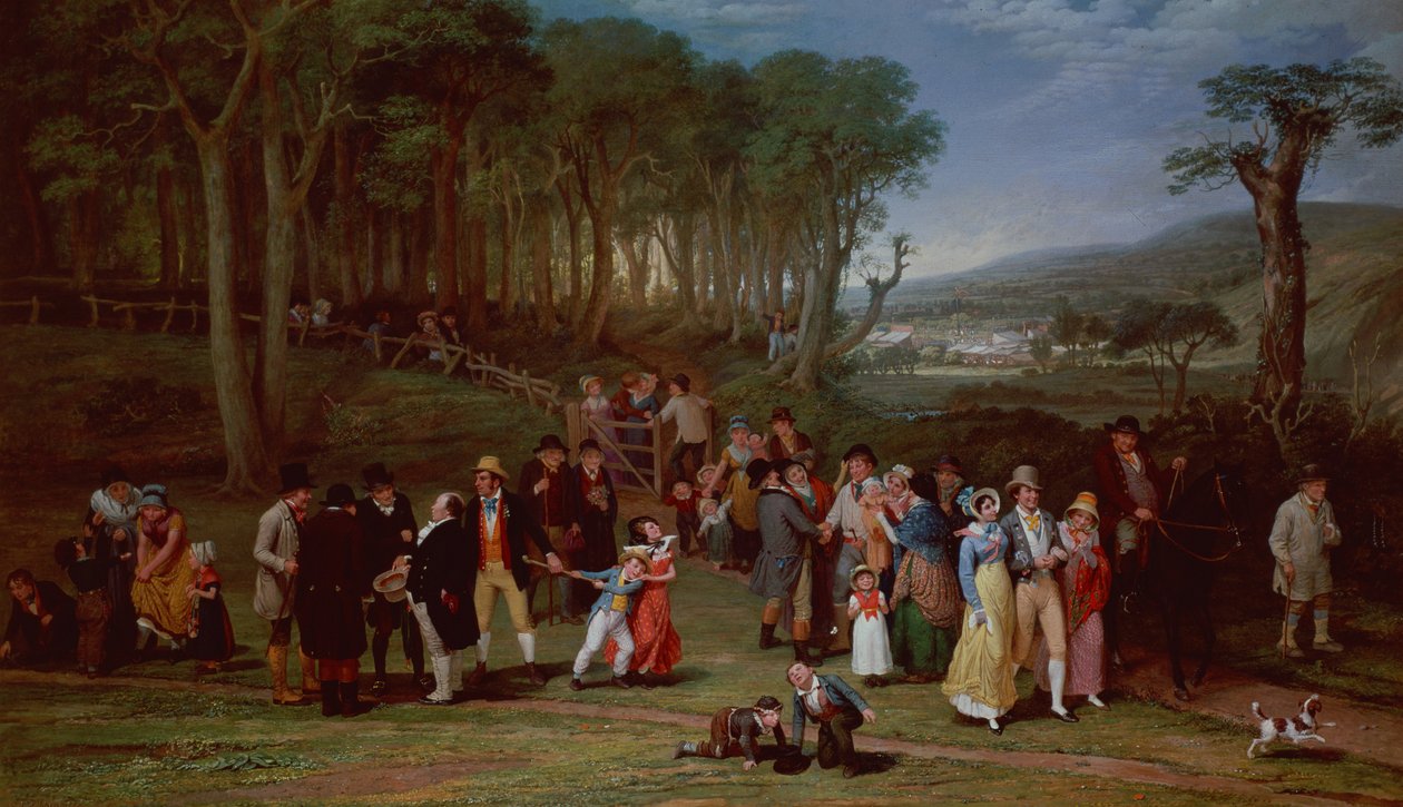 Going to the Fair by Edward Villiers Rippingille