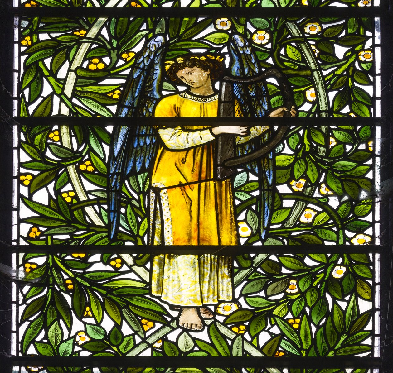 Angel Musician by Edward and Morris Burne Jones