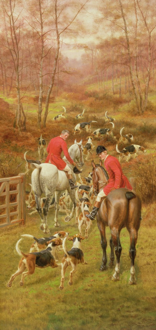 Hunting Scene, 1906 by Edward Algernon Stuart Douglas