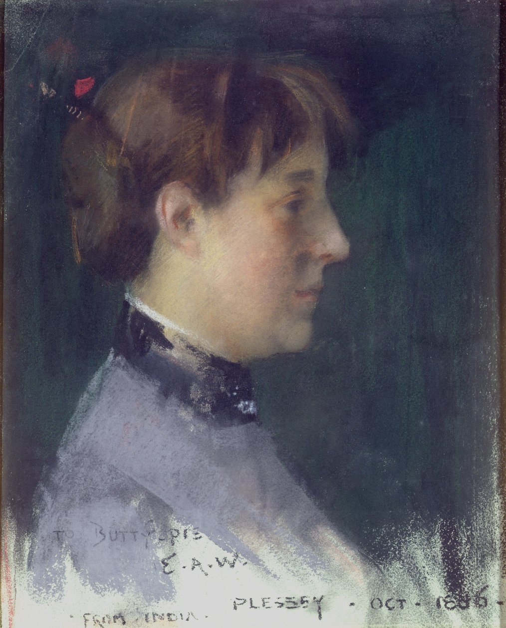 Portrait of Beatrice Crawhall by Edward Arthur Walton