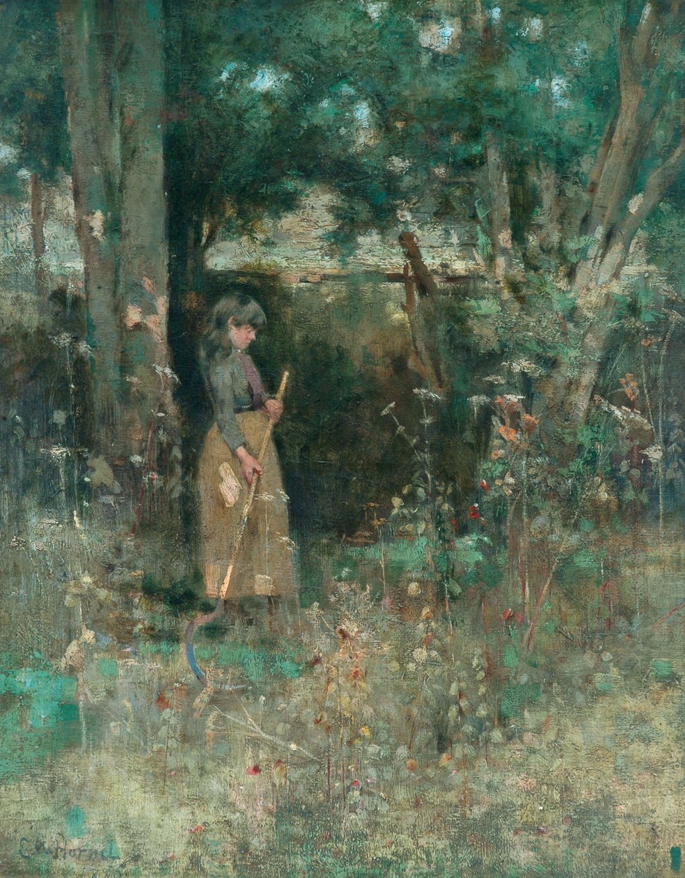The Woodcutter by Edward Atkinson Hornel
