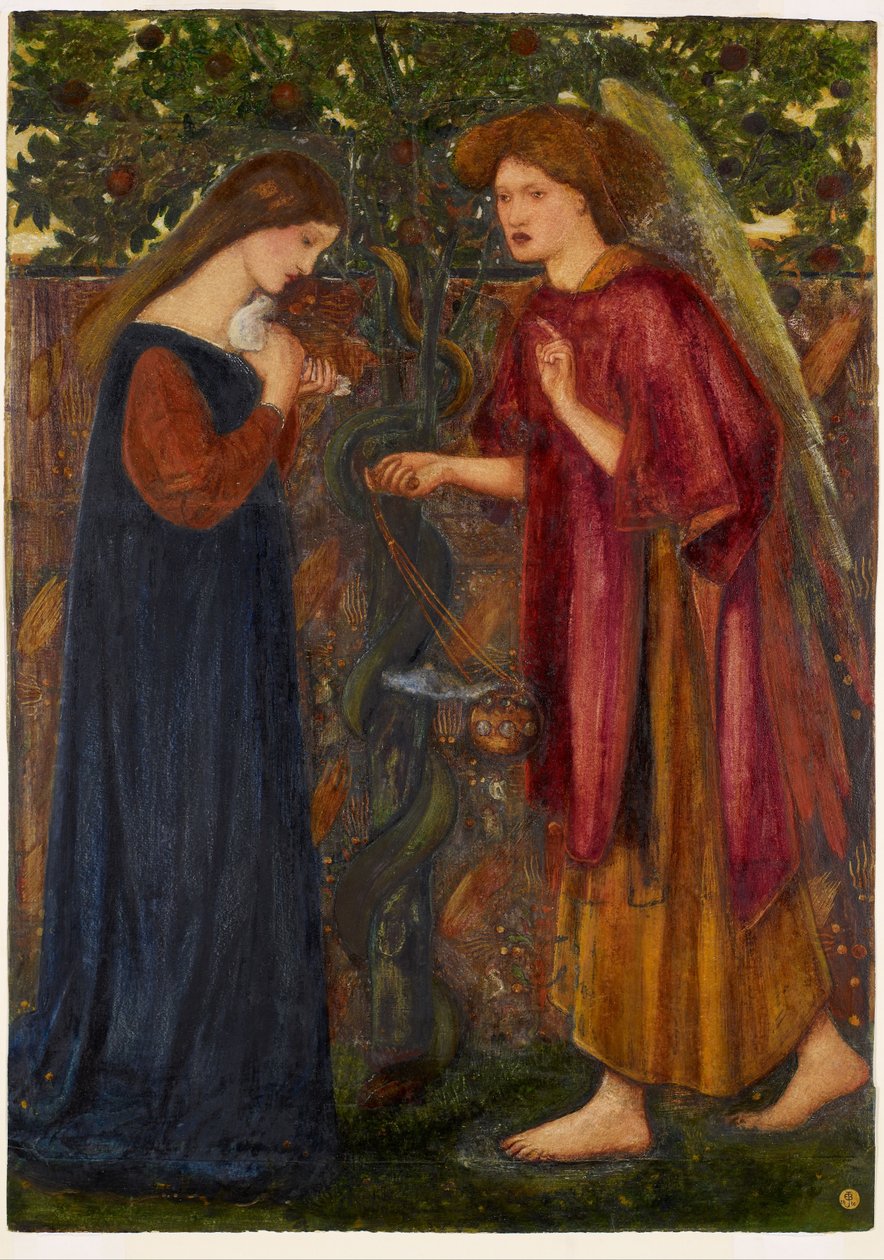 The Annunciation by Edward Burne Jones