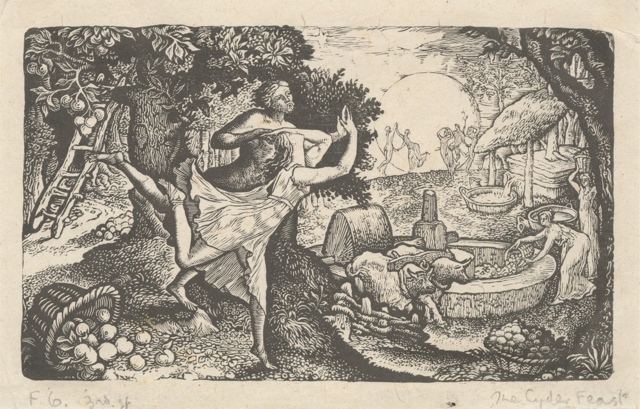 The Cyder Feast by Edward Calvert