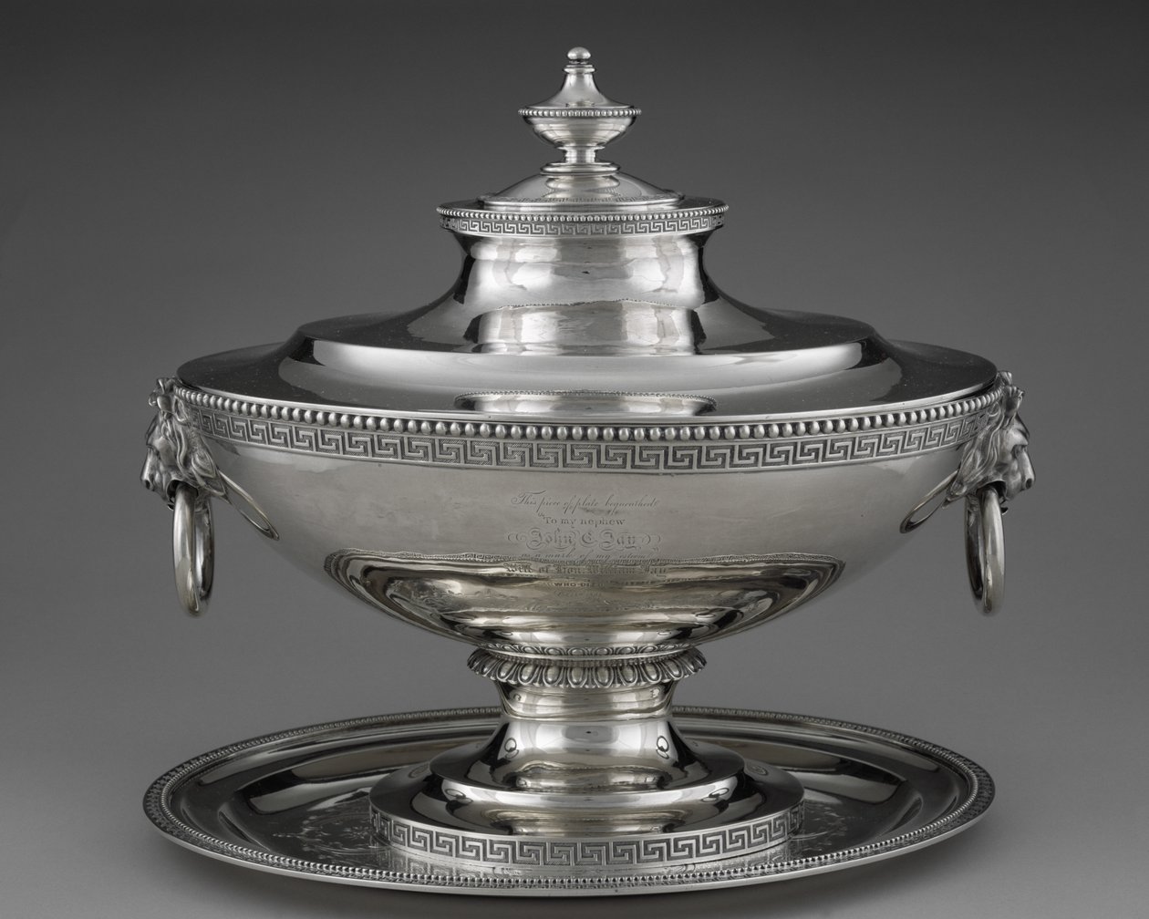 Soup Tureen with Underplate by Edward Chandler Moore