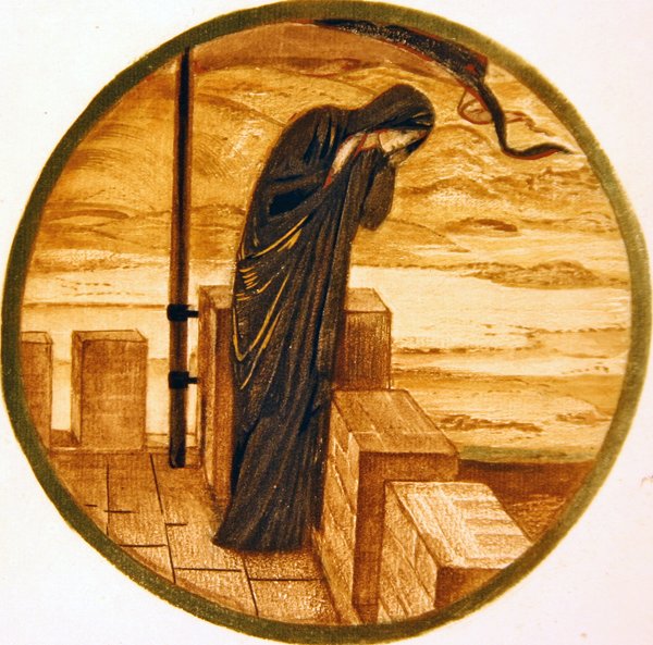 The Flower Book: Comes He Not? by Edward Coley Burne Jones
