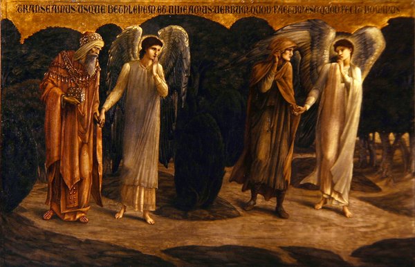 The King and the Shepherd by Edward Coley Burne Jones